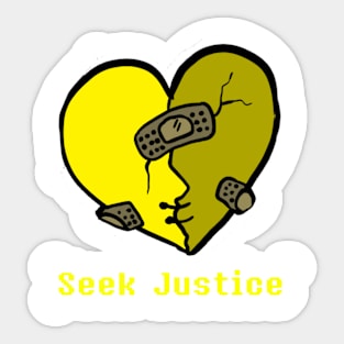 Seek Justice Sticker